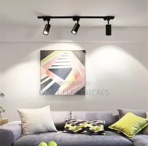 Modern Black /White Track Light