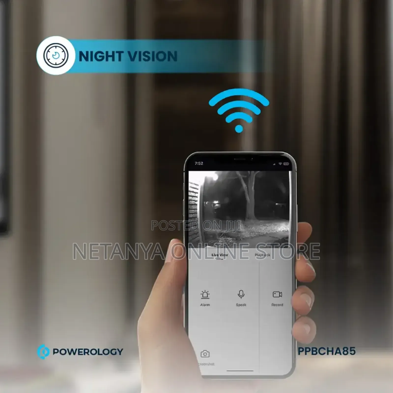 Powerology Smart Door Bell Camera