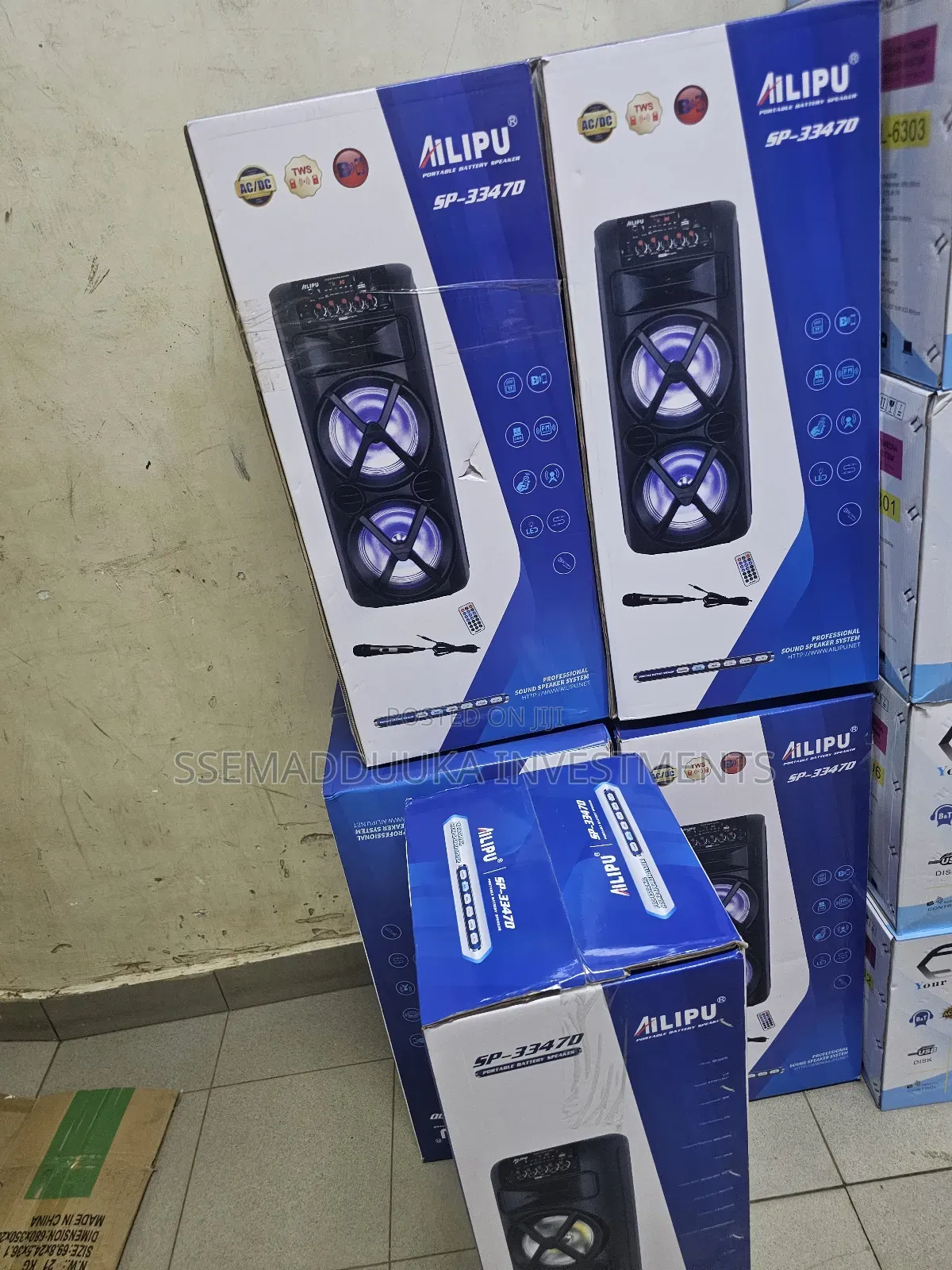 Alipu Sp- 3347d Rechargeable Speaker