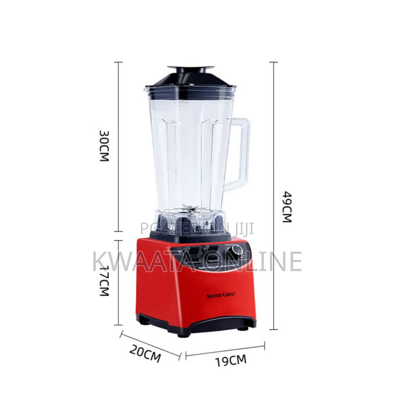 2.5l-silver Crest Multi-purpose Blender - 5000w