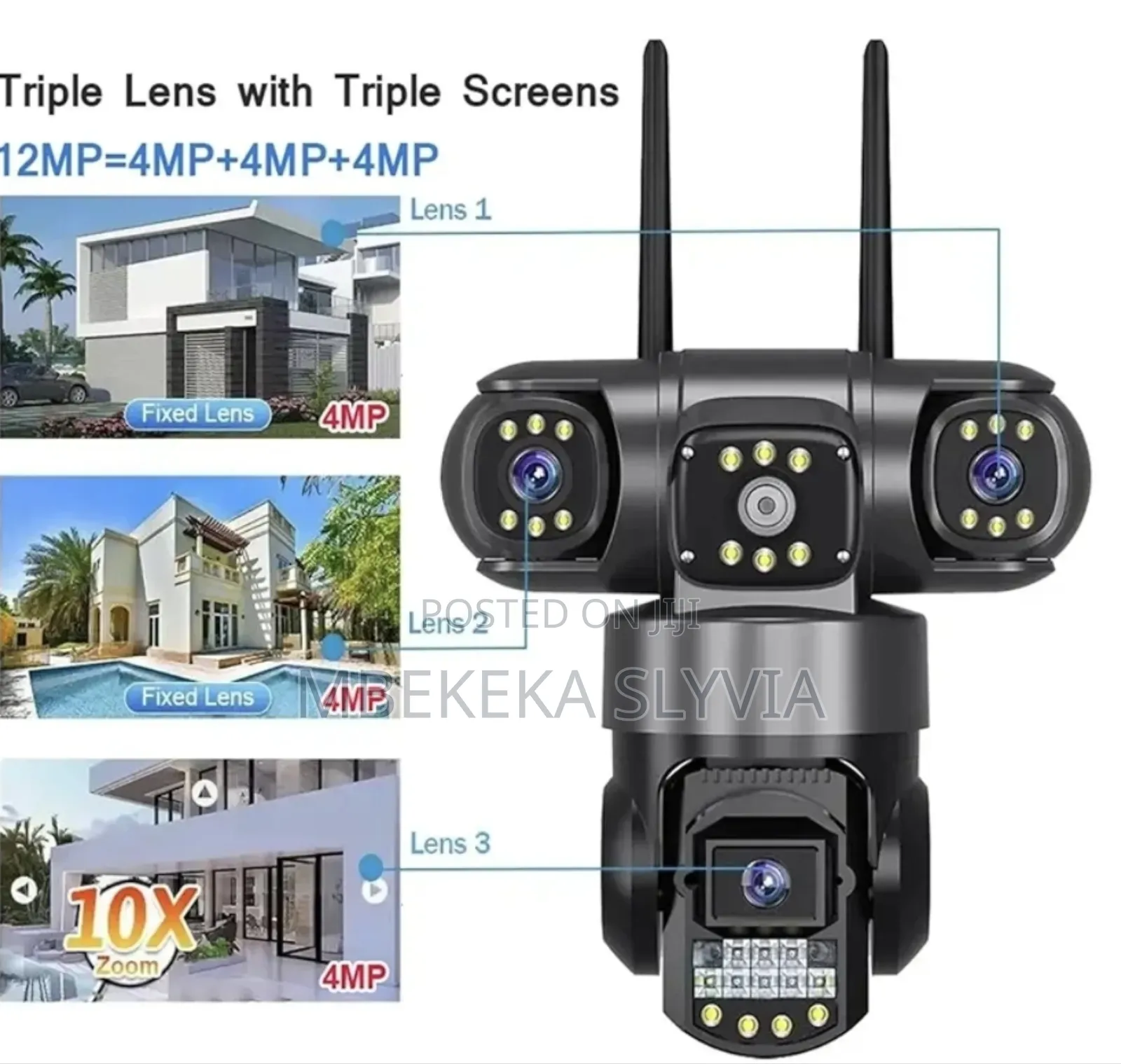 4g Simcard 3lens 50xzoom Electric Camera