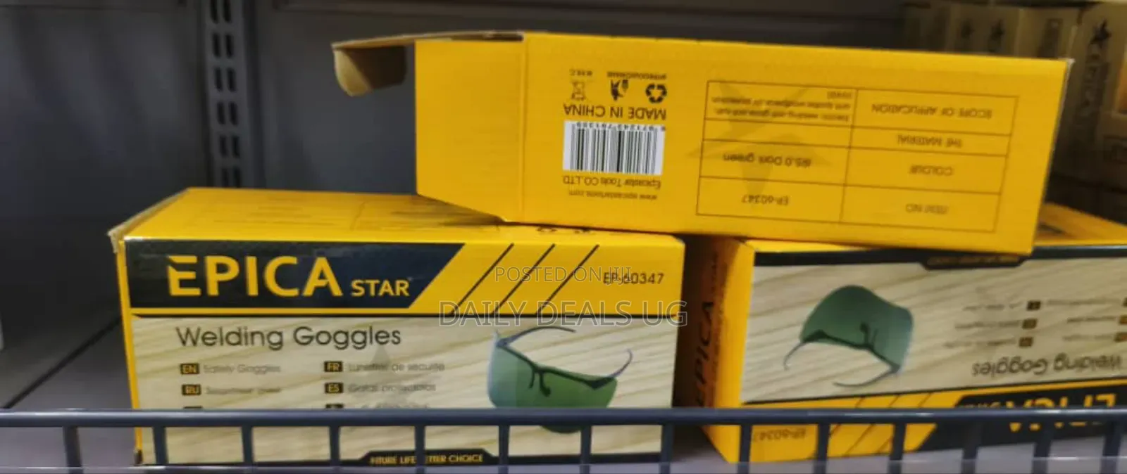 Epica Star Welding Goggles
