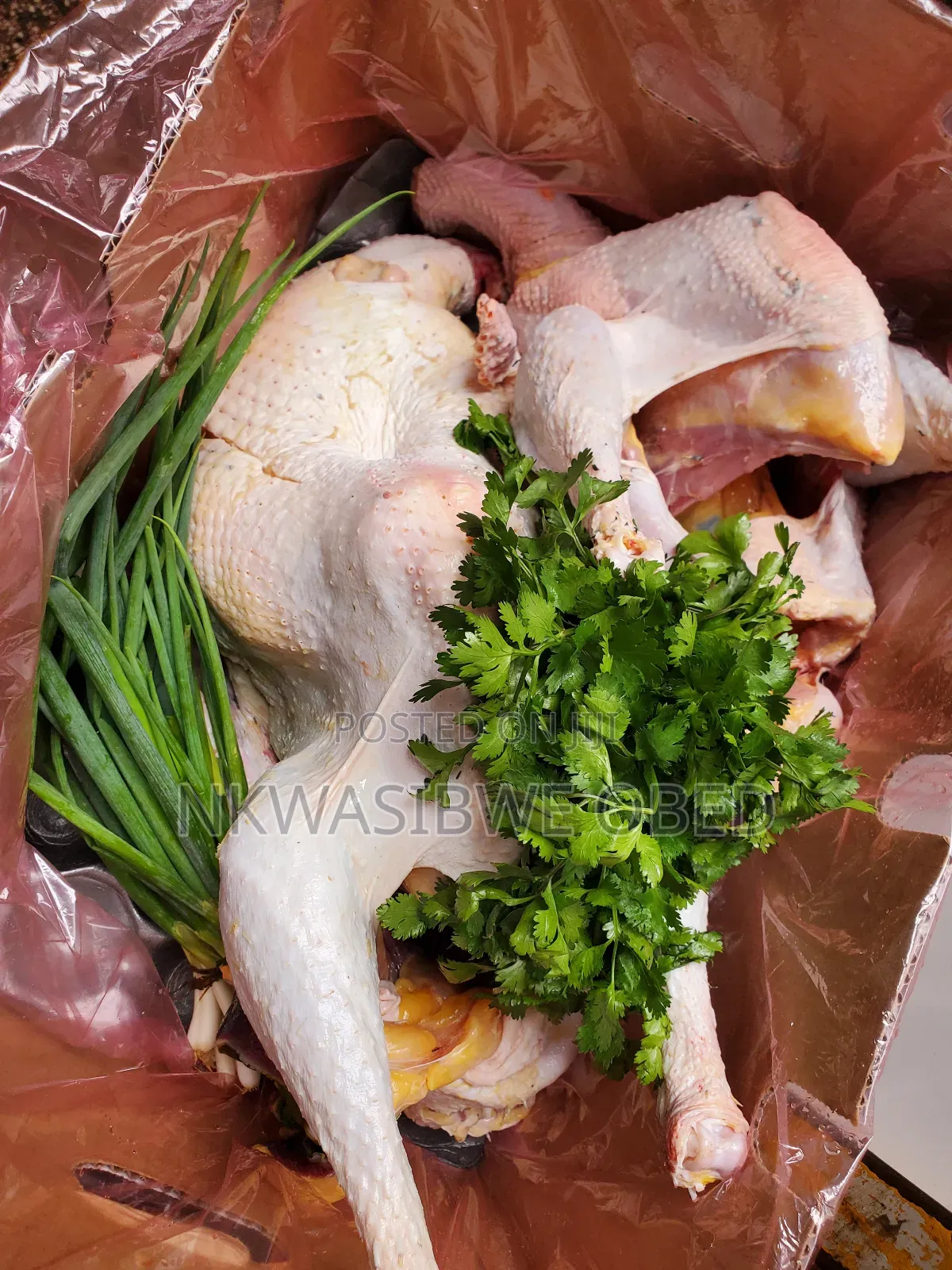 Dressed Turkey and Guinea Fowl