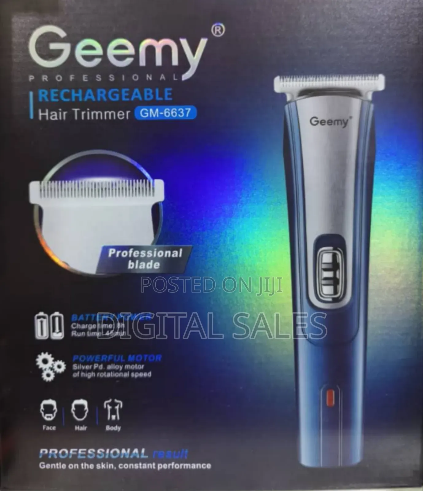 Geemy Rechargeable Hair Clip