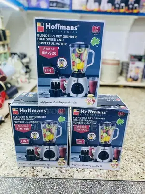 Hoffman 920 Glass Blender 2 N 1