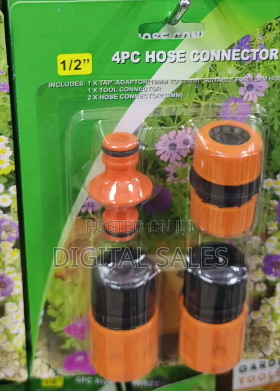 4 PCS Hose Connector