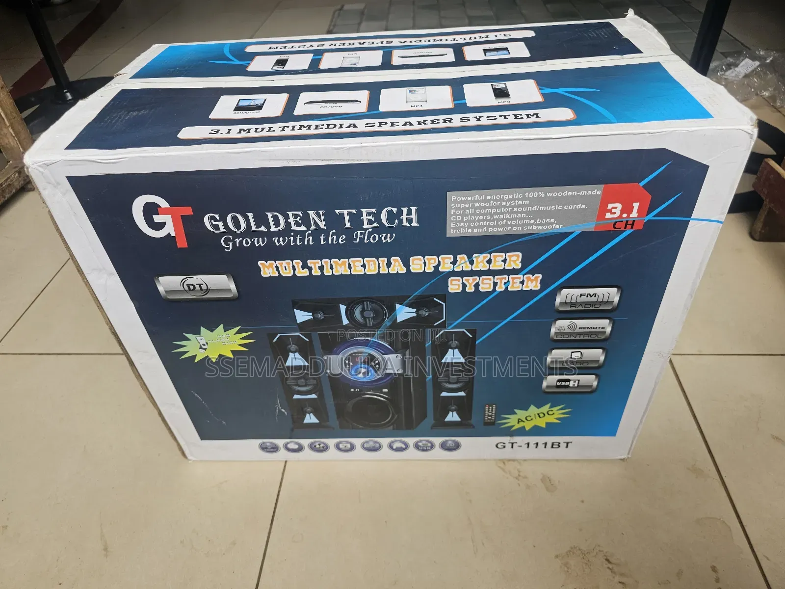 Golden Tech Gt-111bt Subwoofer