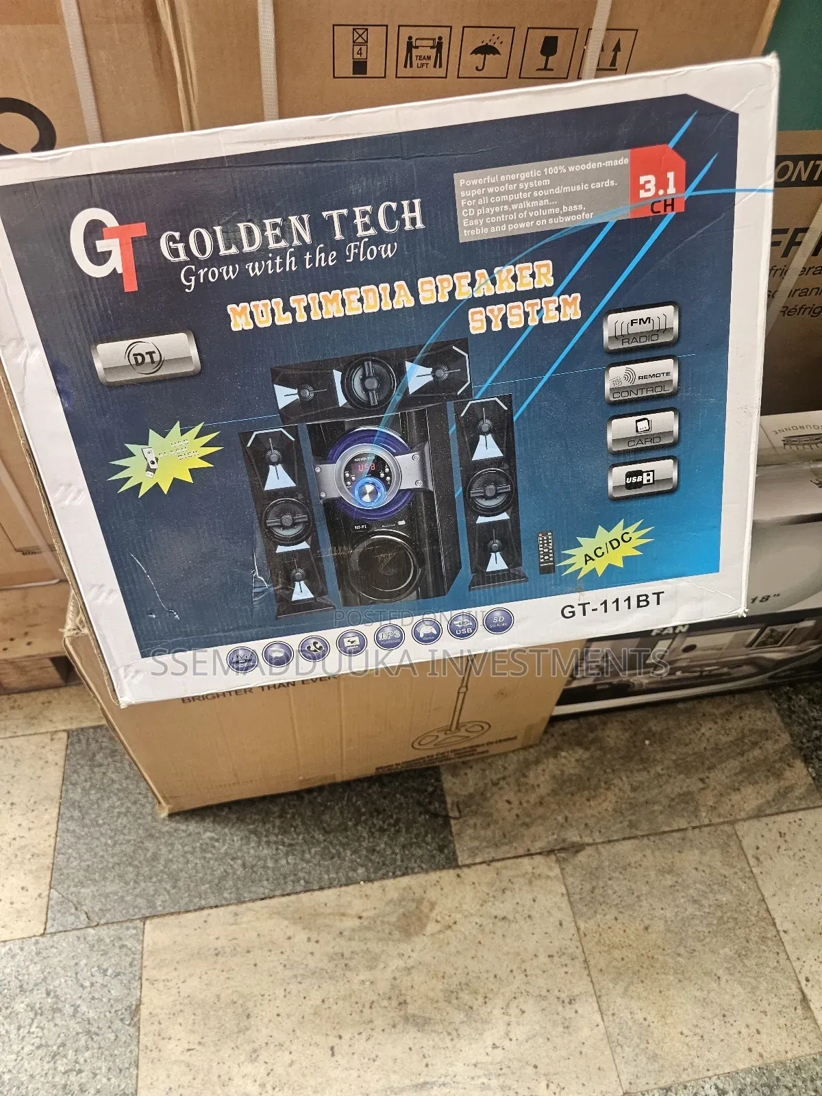 Golden Tech Gt-111bt Subwoofer