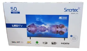 Smartec S50 50" Uhd Smart Tv - With Wi-Fi and Free-to-Air