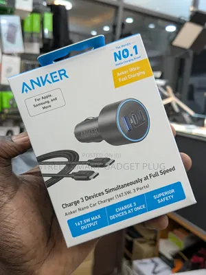 Anker 168watts 3in1 Car Charger