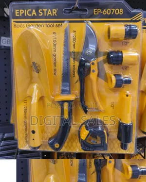 Yellow Garden Tool Set