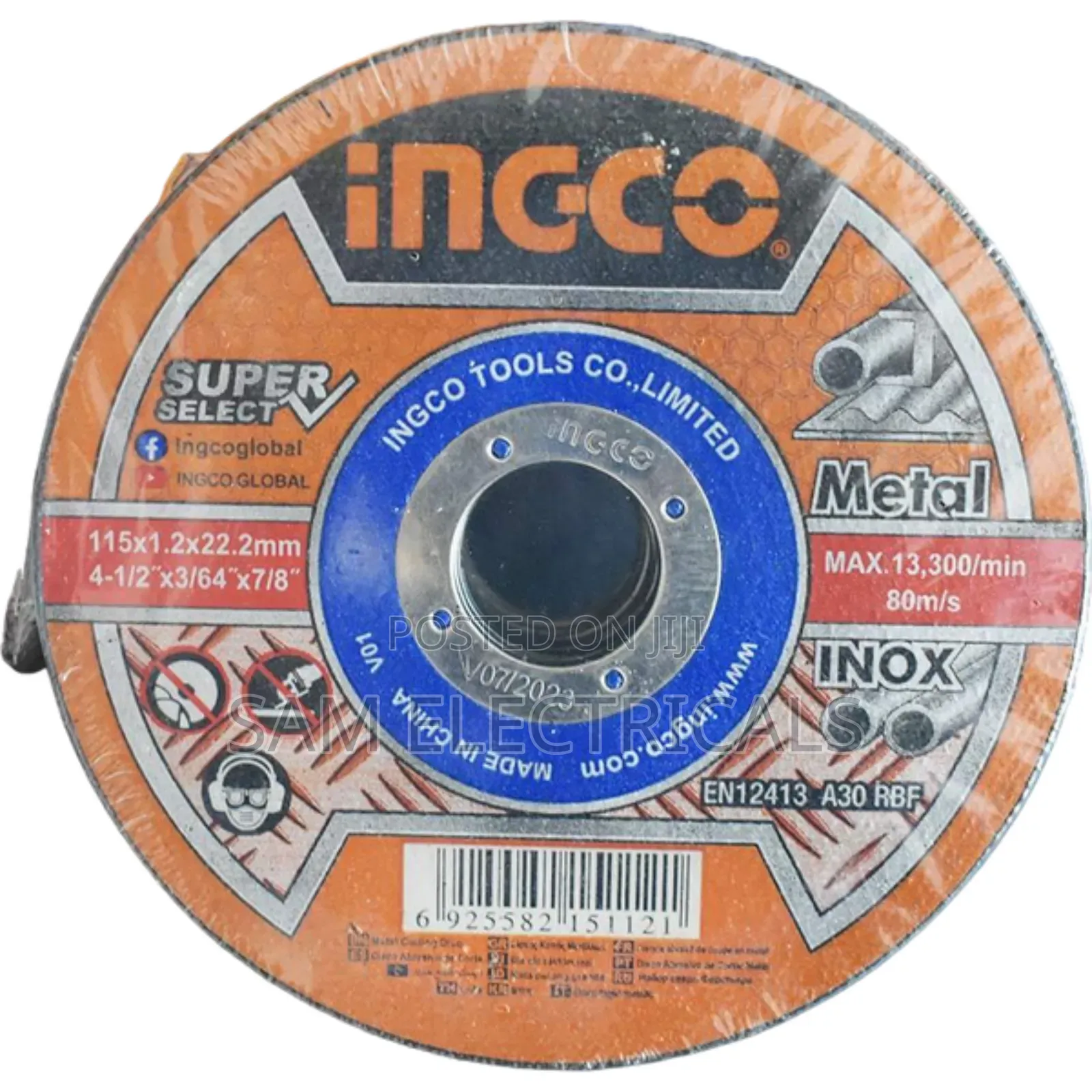 Ingco Metal Cutting Disc