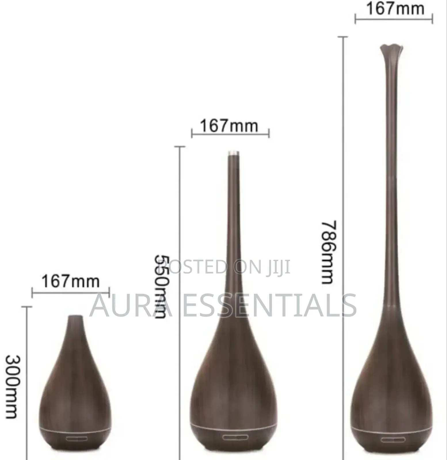 3in1 Long Nozzle 500ml Home Essential Oil Diffuser