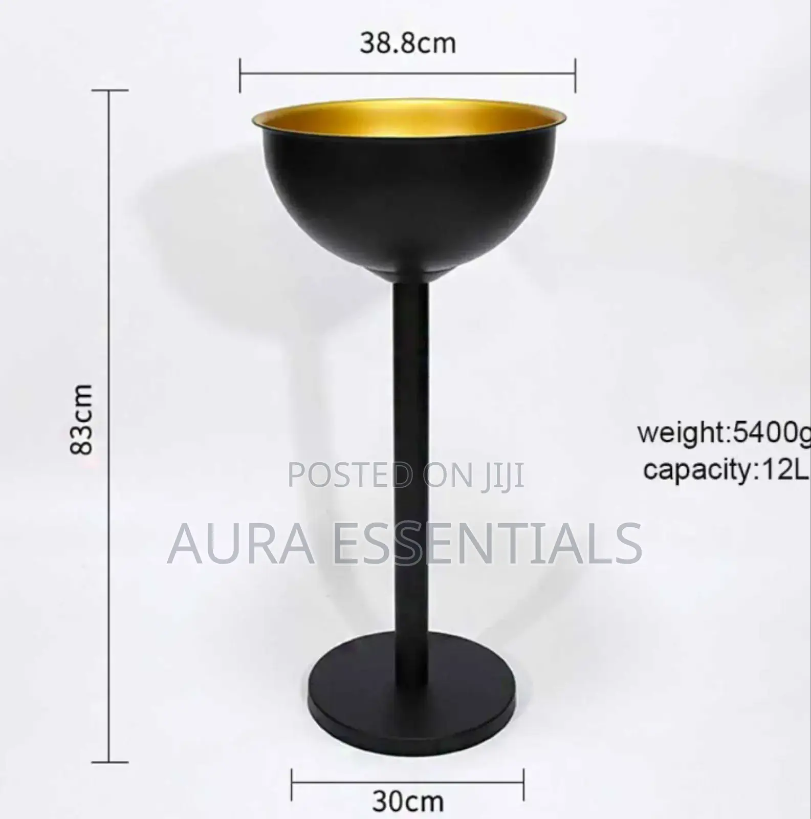 Stainless Steel Tall Champagne Ice Bucket With Stand