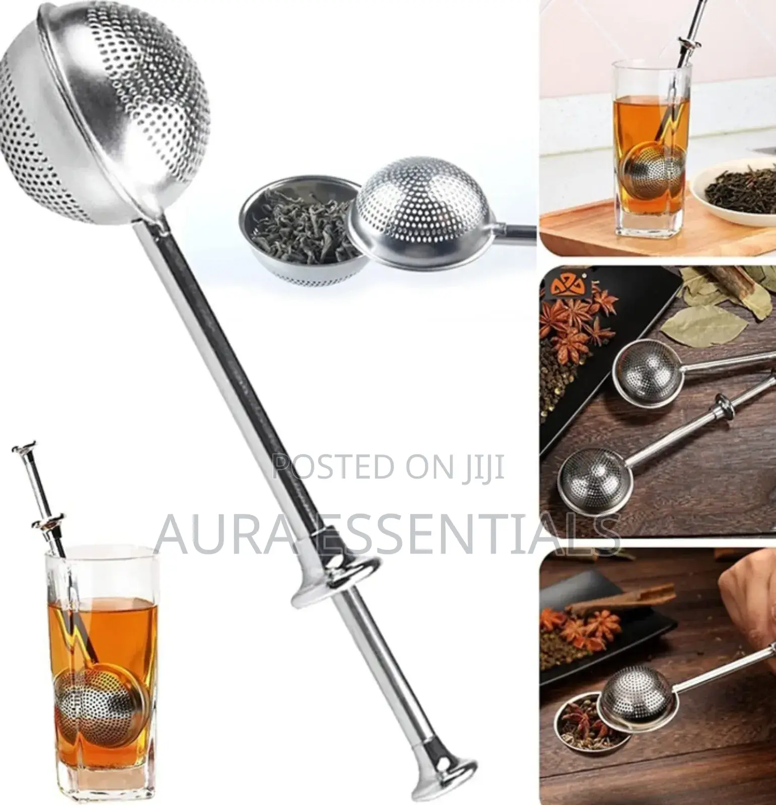 Stainless Steel Telescopic Tea Strainer(Tea Infuser)