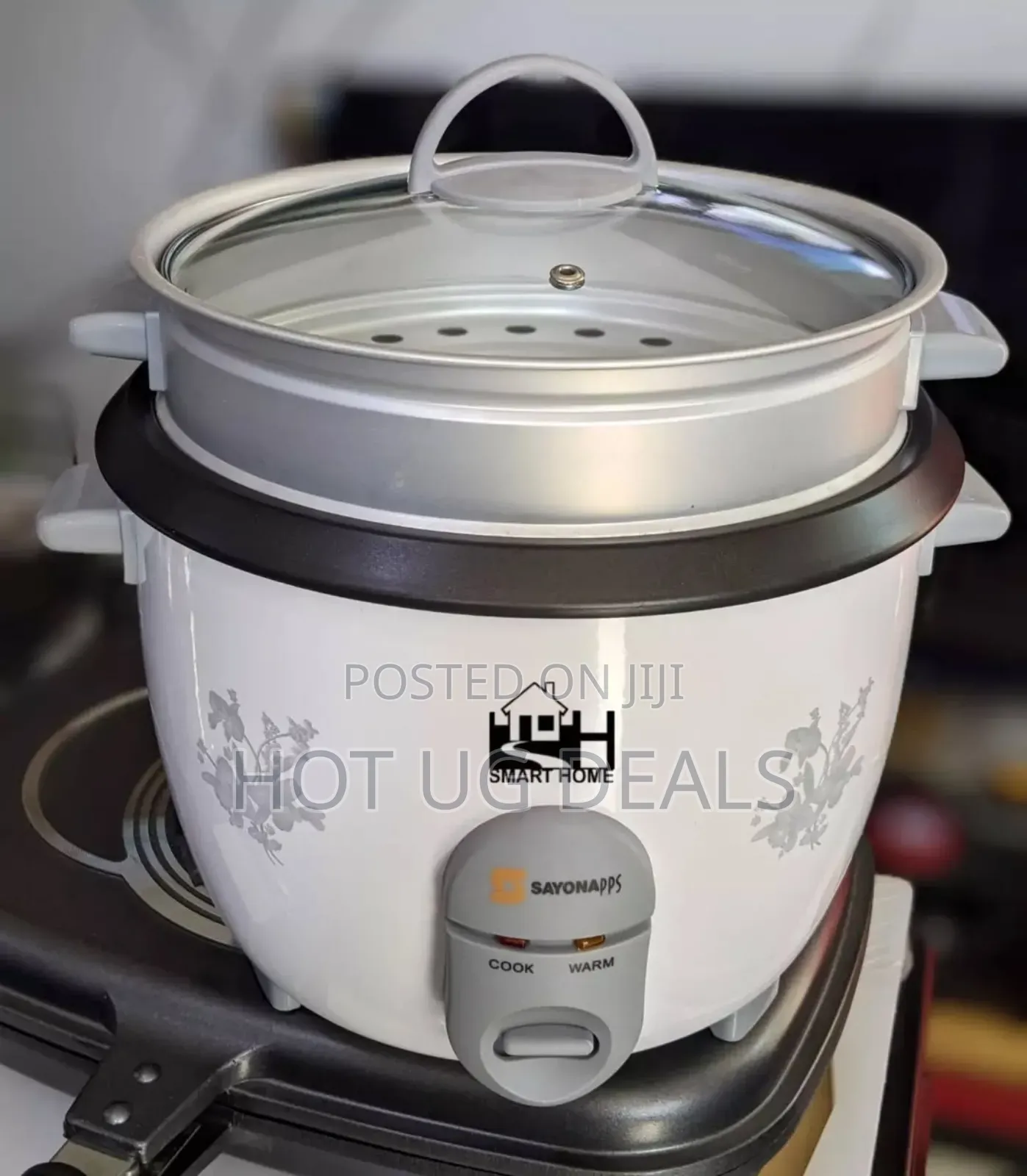 Sayonapps Electric Rice Cooker 2.2l - Grey