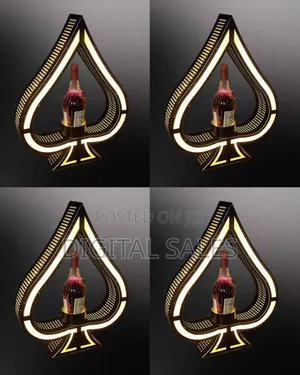 Champagne Led Bottle Holder