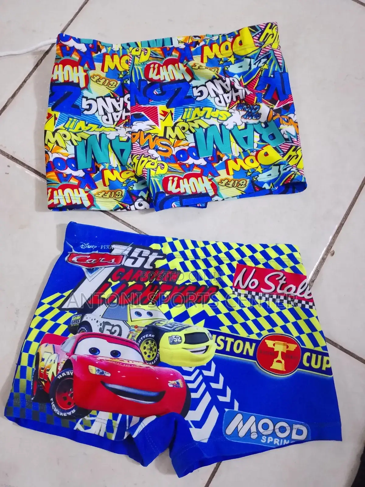 Swimming Short Original Material for Kids Blue