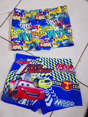 Swimming Short Original Material for Kids Blue