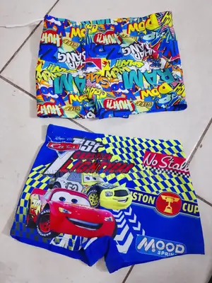 Swimming Short Original Material for Kids Blue