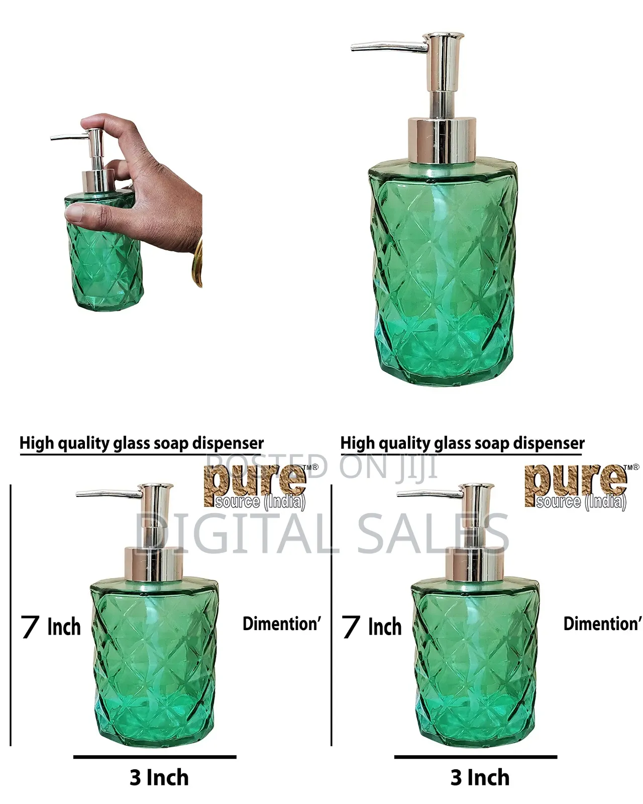 Diamond Soap Dispenser