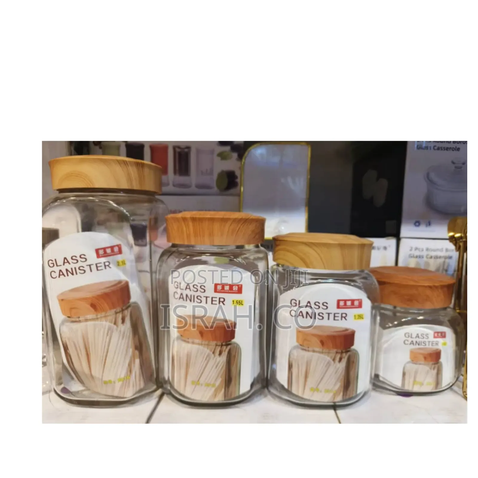 4pcs Air Tight Food Storage Containers.