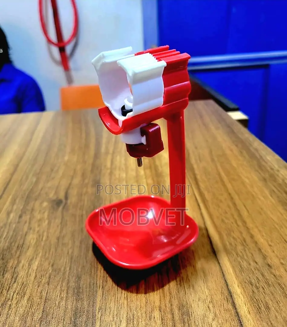 Red Cup Chicken Drinker Best for Birds