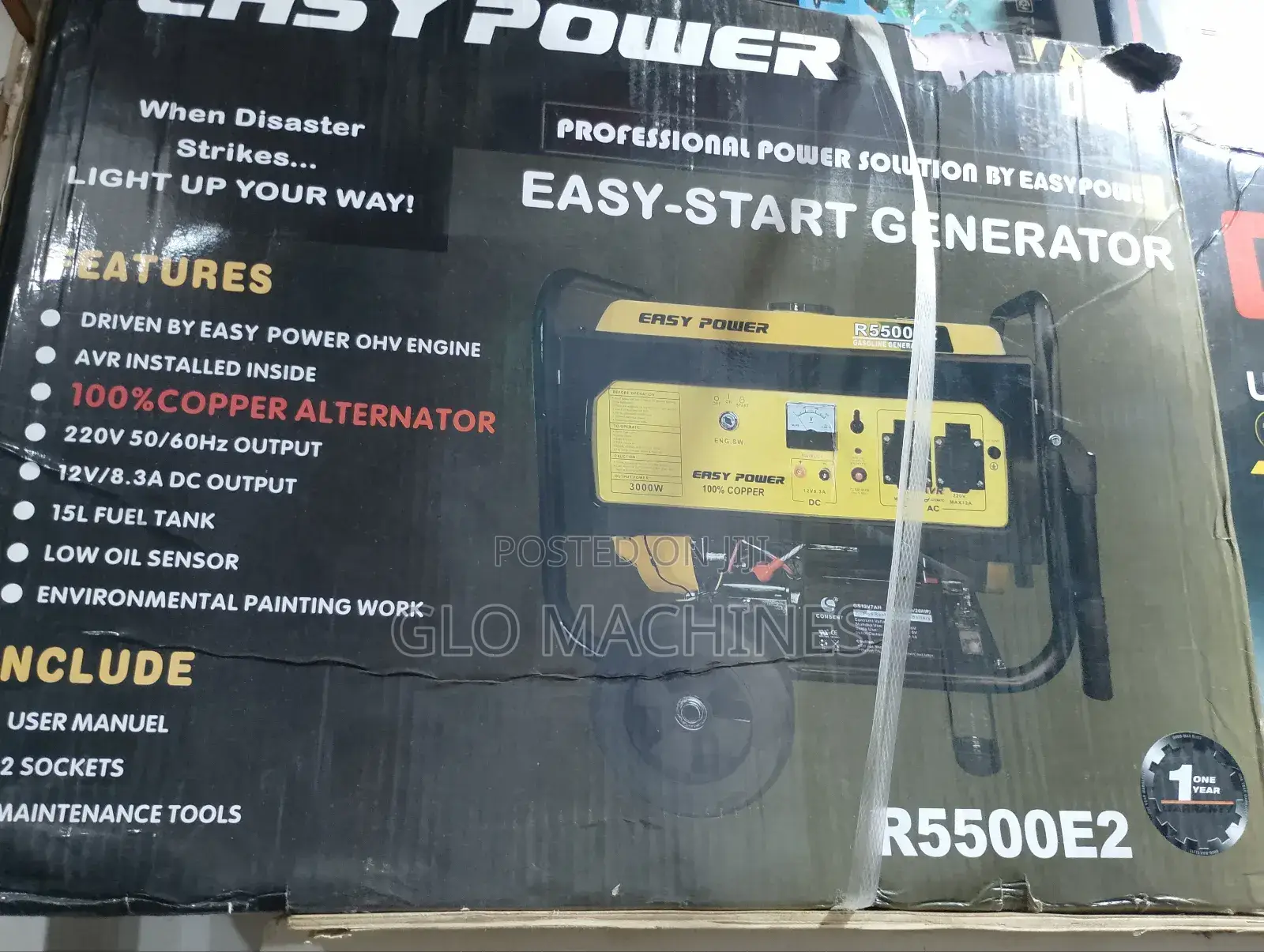 3.5kw Petrol Generator R5500e2