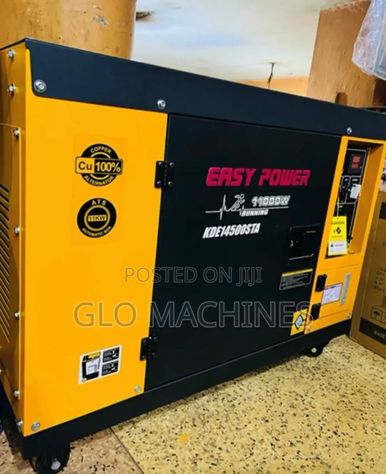 14kva Remote Start Diesel Generator Ep With Ats System Box