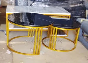Round Marble Top Center Tables