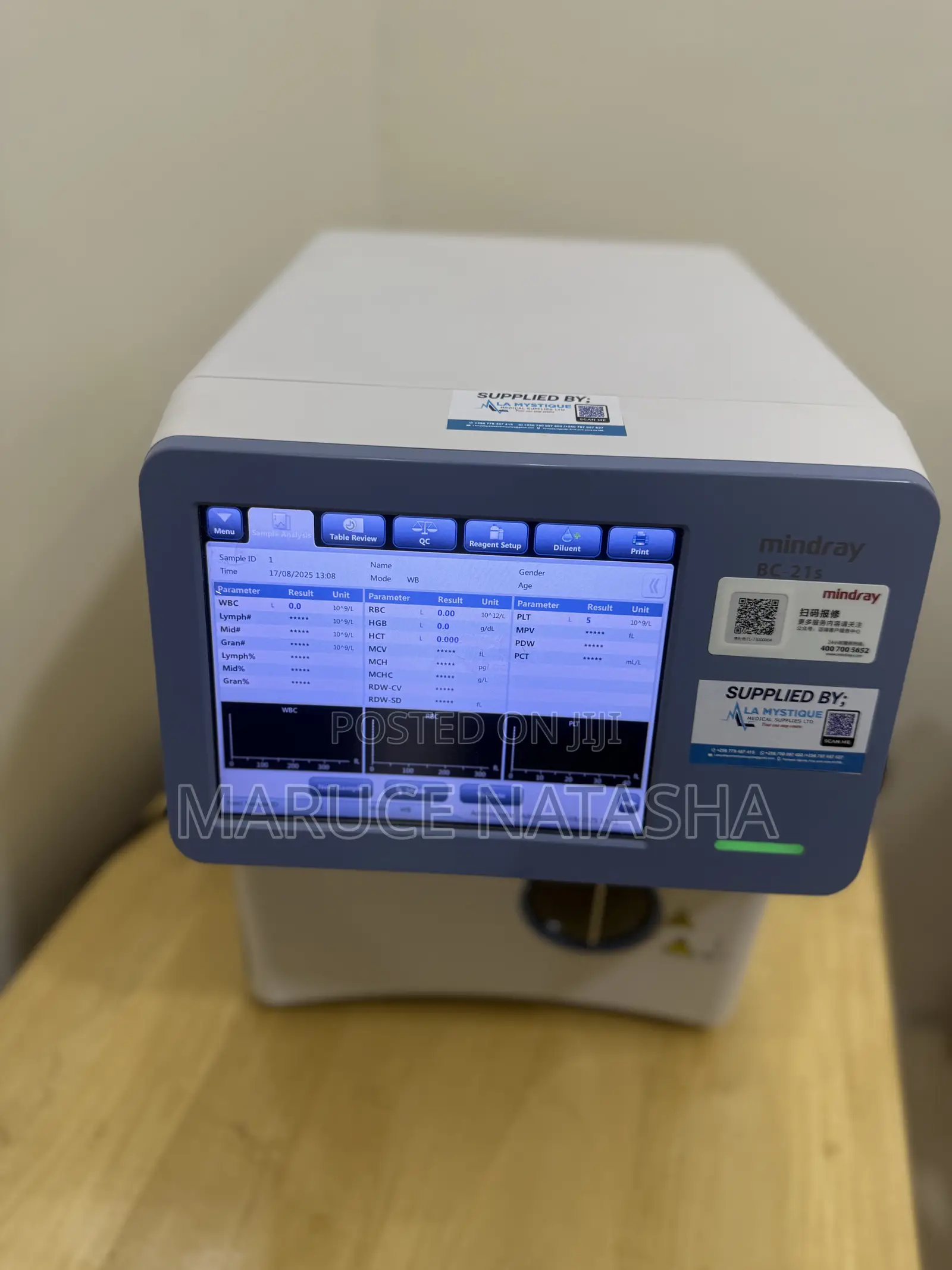 Bc 21s Hematology Analyzer(Mindray CBC Machine)