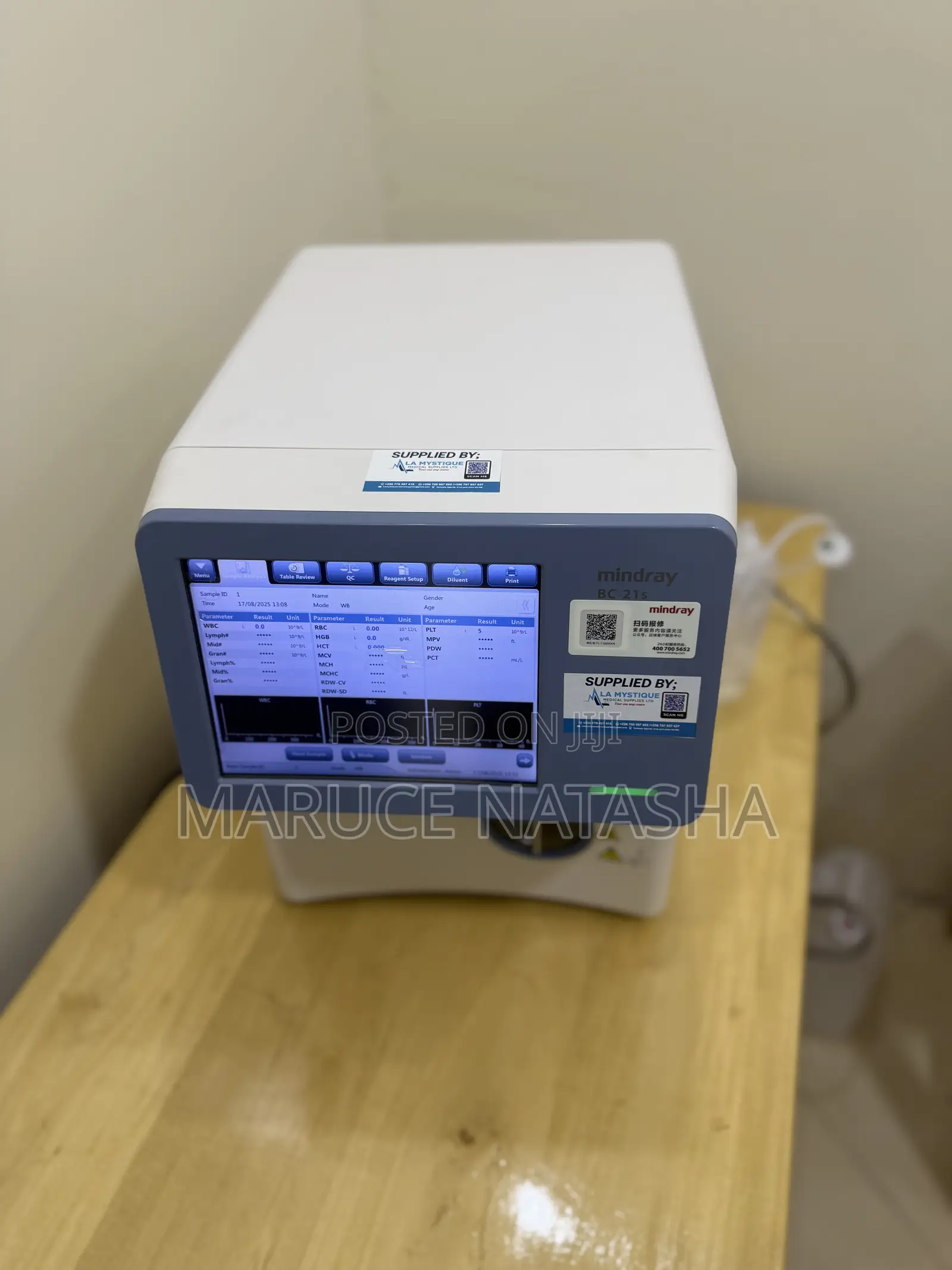 Bc 21s Hematology Analyzer(Mindray CBC Machine)