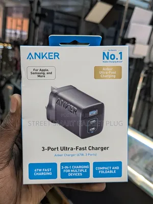 Anker 67watts 3in1 Power Adapter