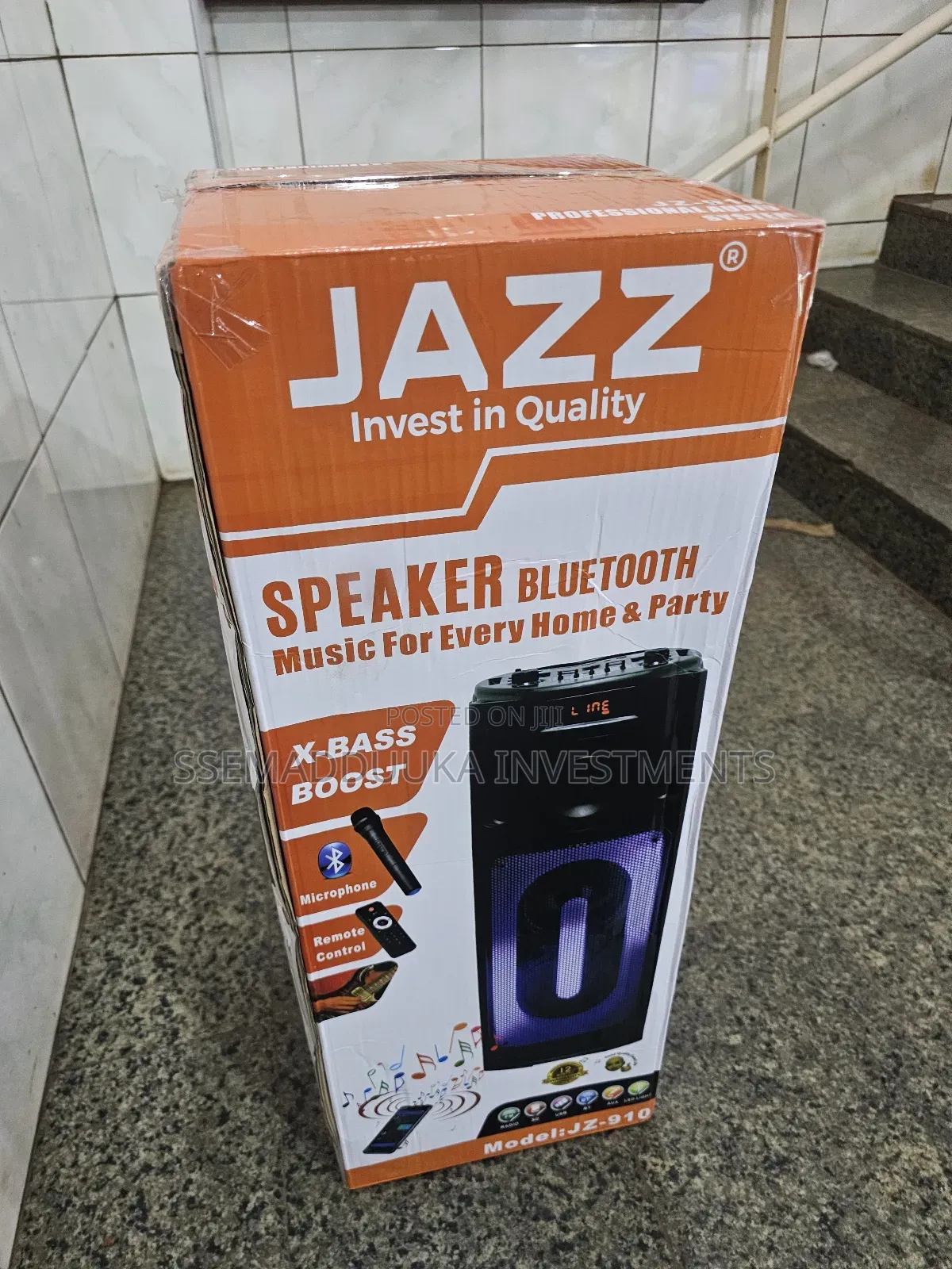 Jazz Rechargeable Bluetooth Speaker System