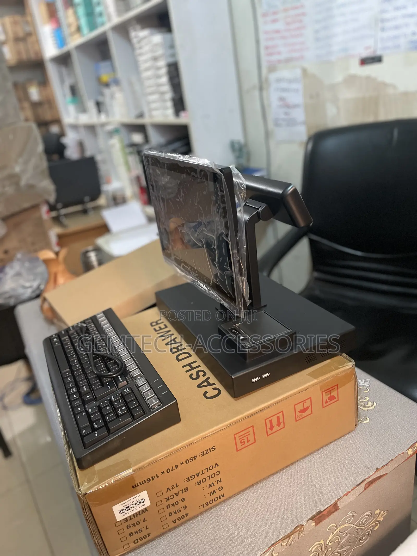 Pos System Gs- 3012 None Touch With Cash Drawer And Mini Printer