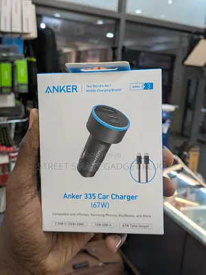 Anker 335 Car Charger 67watts Pd
