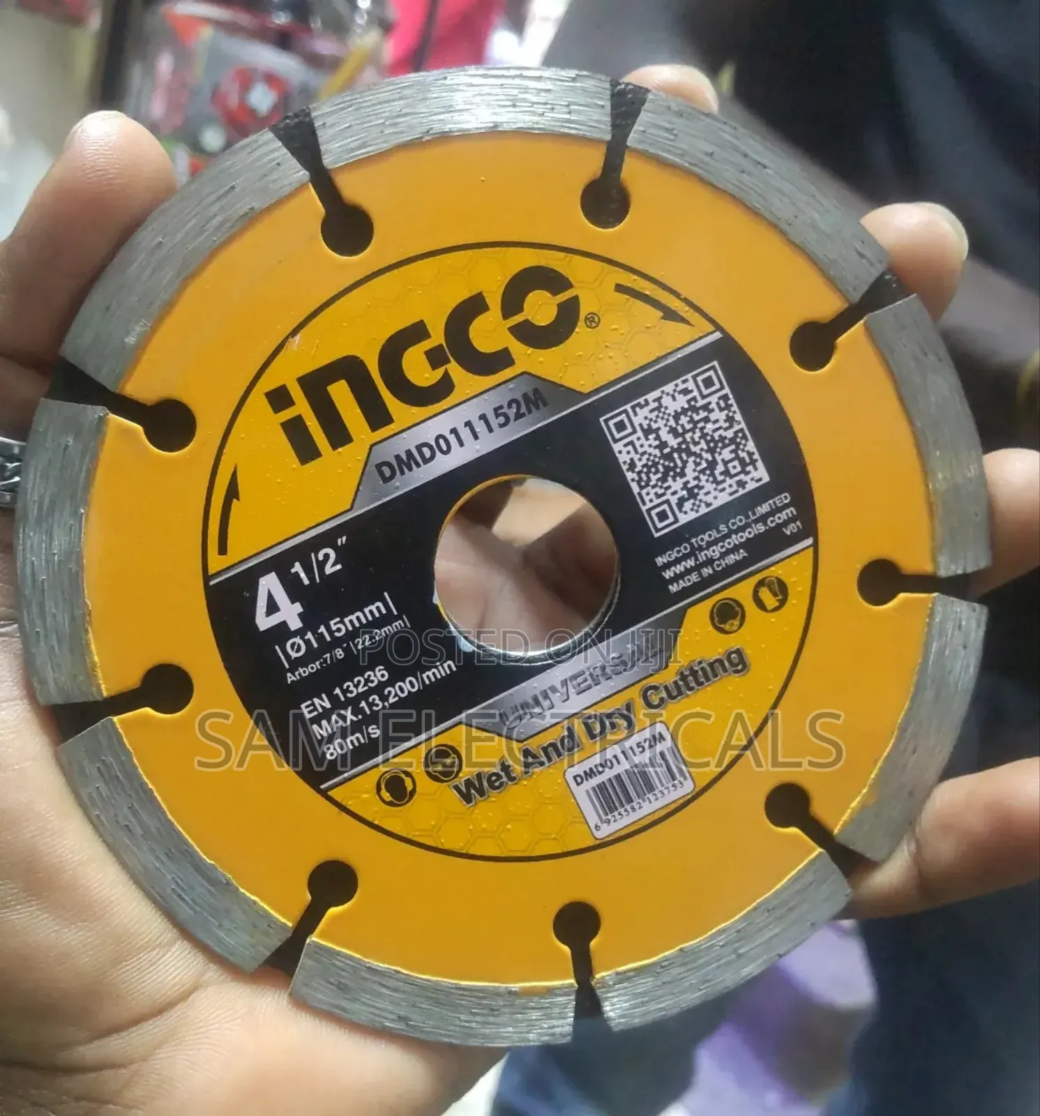 Ingco 41⁄2 Diamond Cutting Disc