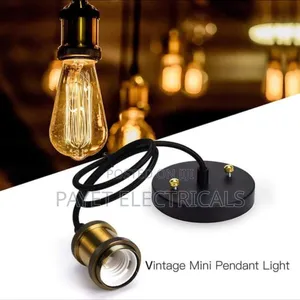 Vintage Mini Pendant Lamp Holder