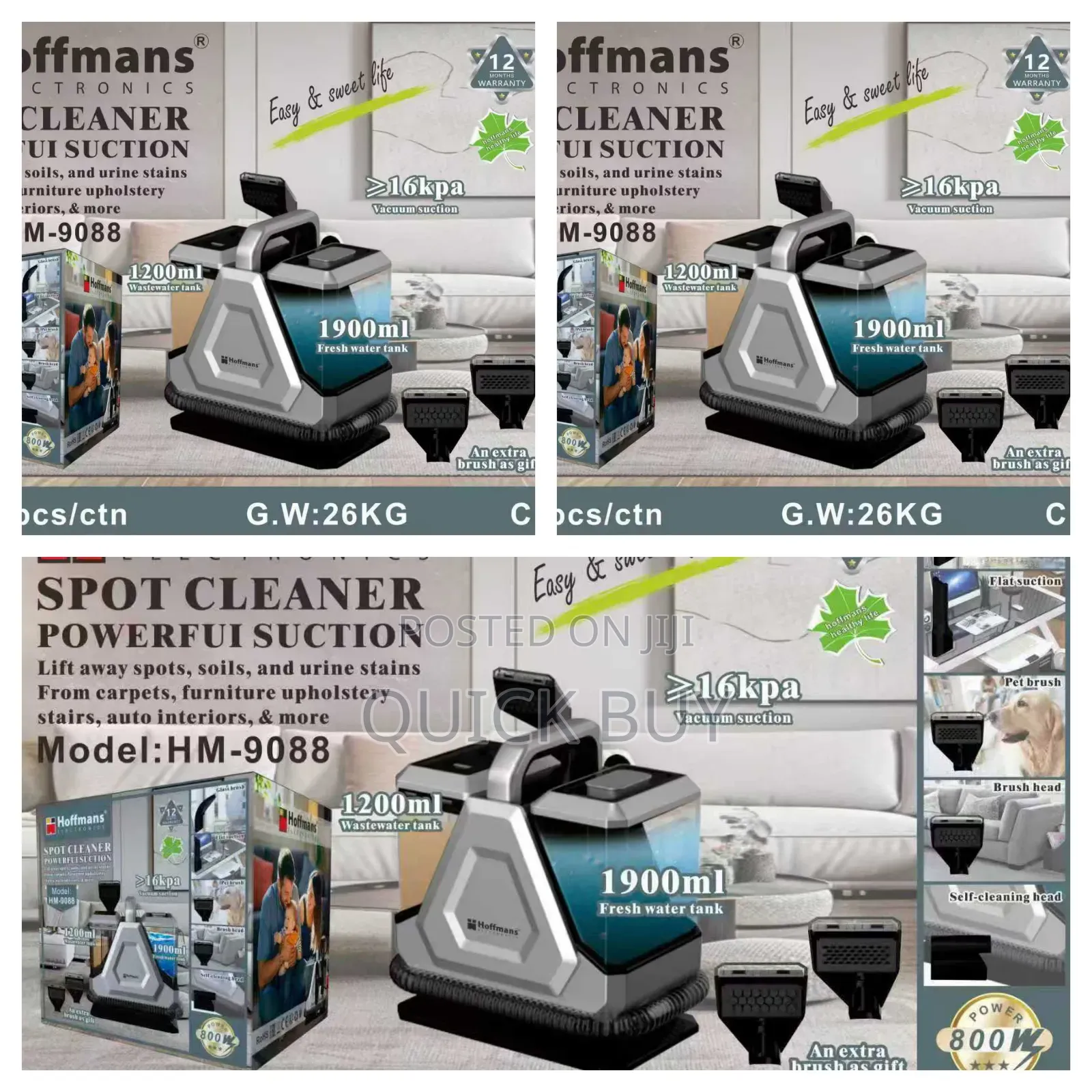 Hoffmans Hm-9088 Spot Cleaner