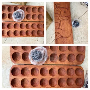 New Wooden Omweso Board