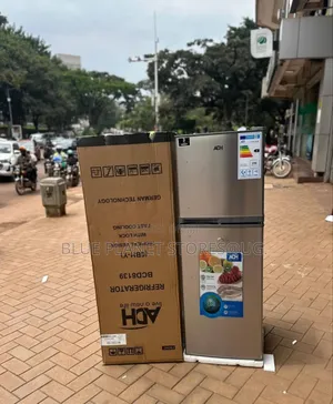 Adh 168litres Double Door Refrigerators \\ Silver.