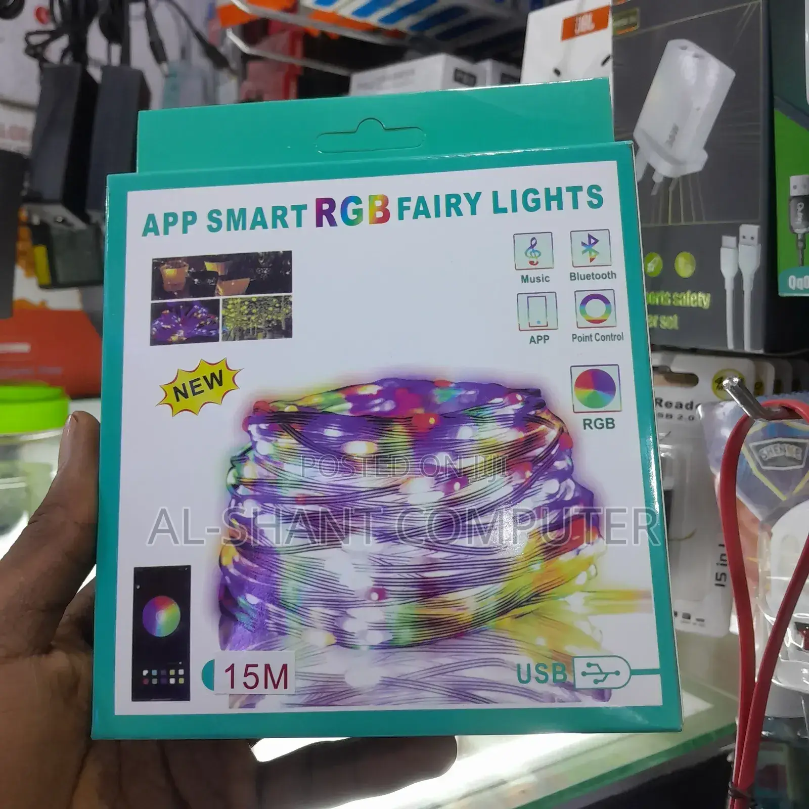 Smart RGB Fairy Lights/App and Remote Controlled Lights