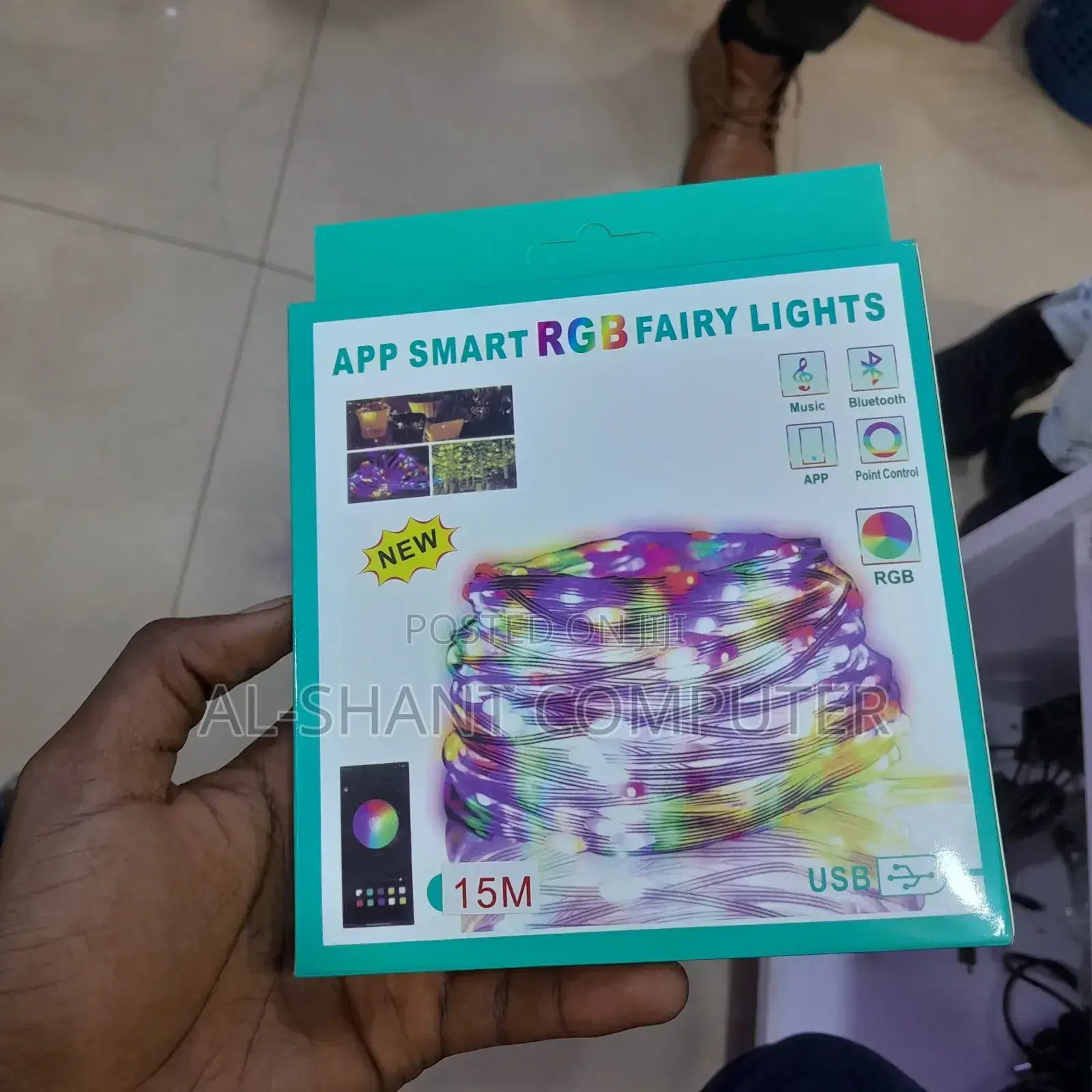 Smart RGB Fairy Lights/App and Remote Controlled Lights