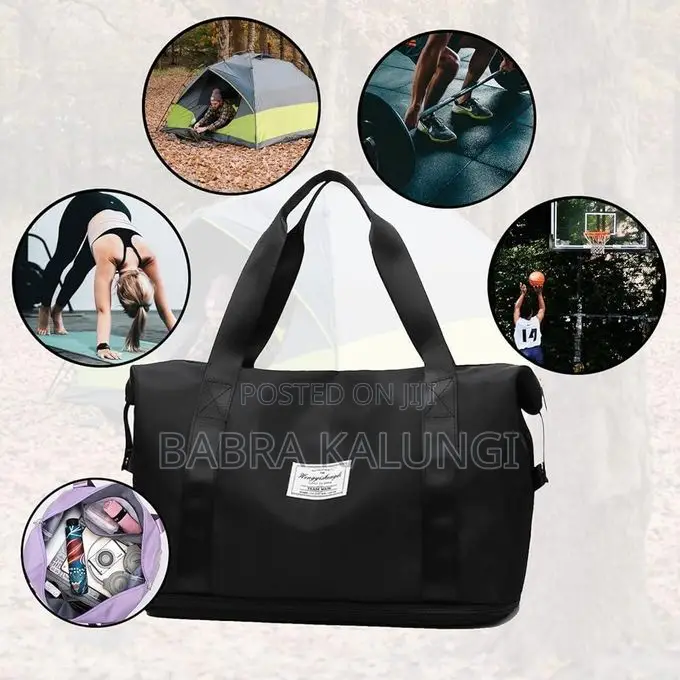 Portable Foldable Travel Duffel Bag Lightweight
