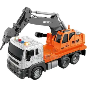 Drilling Machine Truck 1:16 Scale, Engineering Vehicle Bulldozer