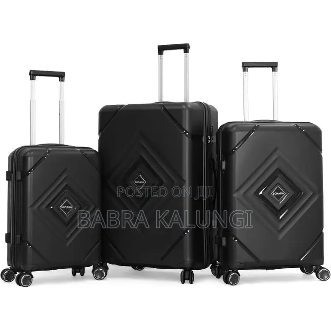 Sets 3 Piece Double Spinner Wheels Suitcase