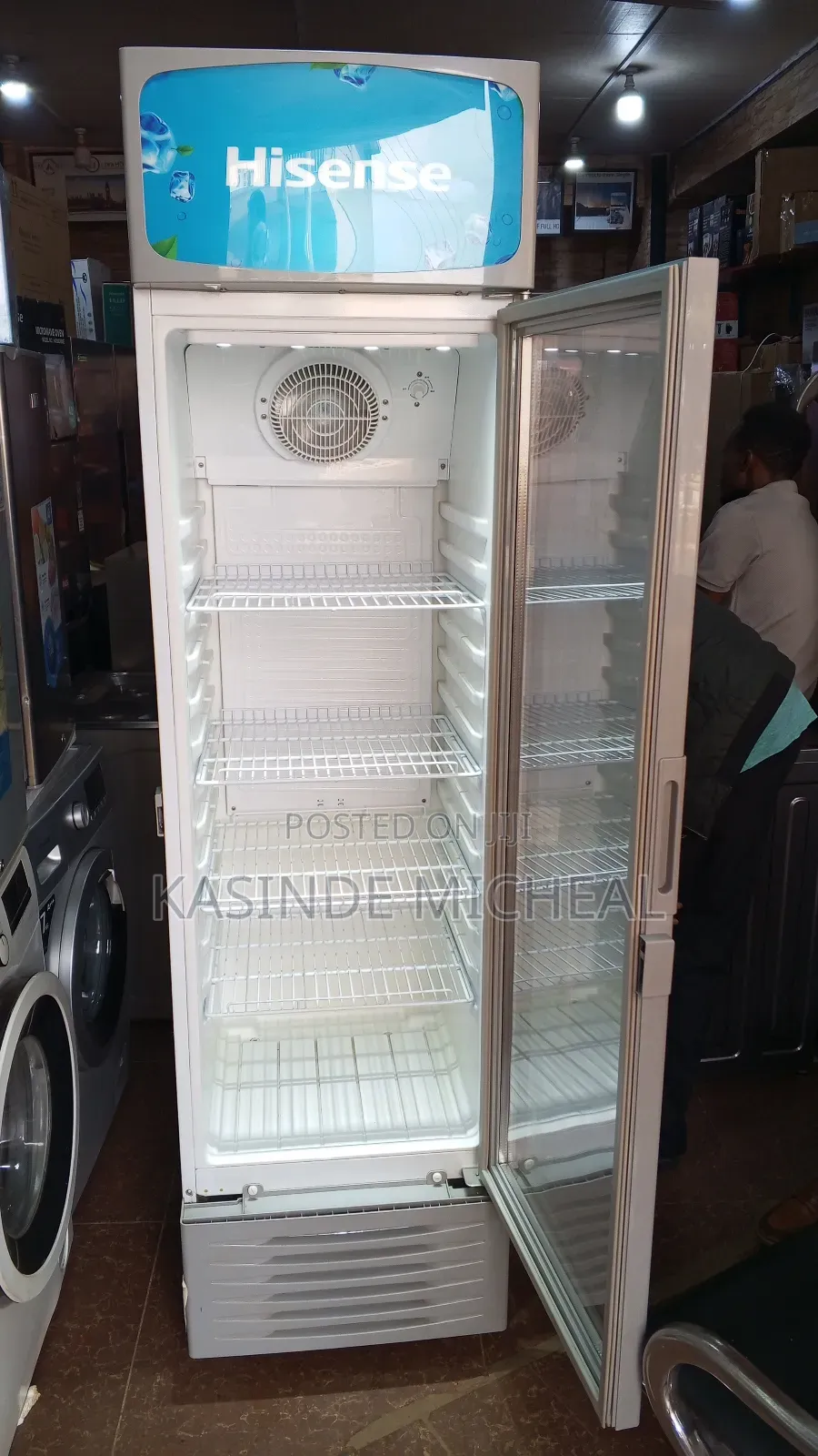 370litres Hisence Display Refrigerator