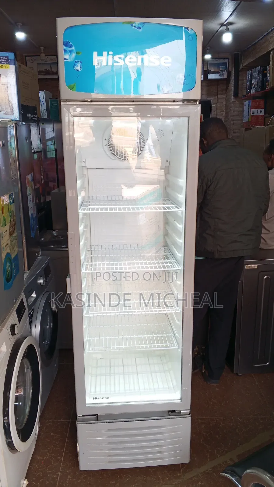 370litres Hisence Display Refrigerator