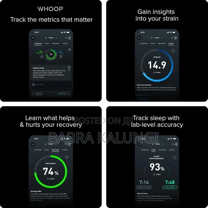 Wearable Health, Fitness Activity Tracker