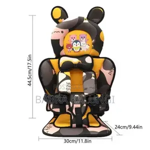 Cartoon Portable Baby Safety Car Seat Infant Kids Bear